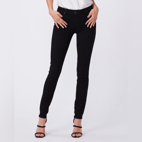 PAIGE Denim - Paige verdugo ultra skinny black high waisted jeans